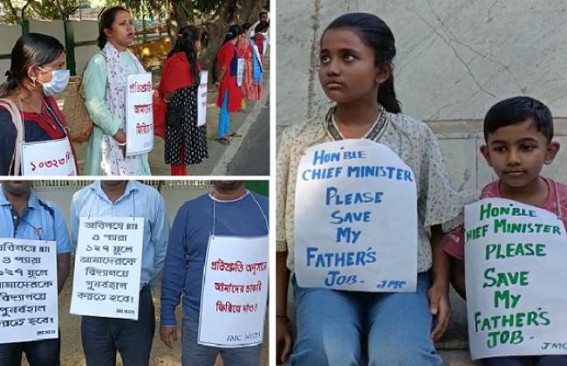 36 months of JOBLESSNESS : 10323 Teachers’ children request Tripura Govt to secure their Father's Jobs 36 months of JOBLESSNESS : 10323 Teachers’ children request Tripura Govt to secure their Father's Jobs